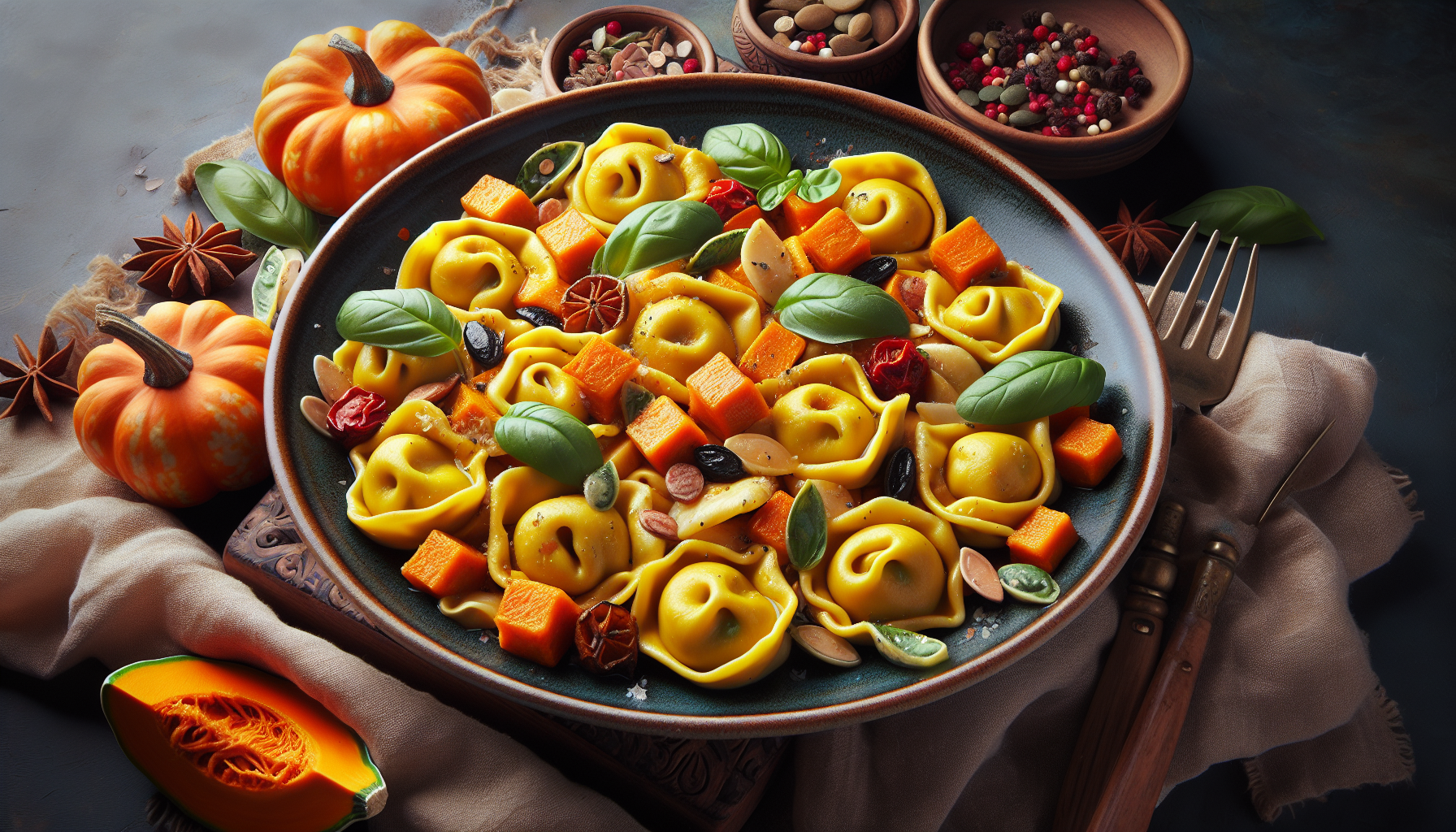 tortellini di zucca ricetta